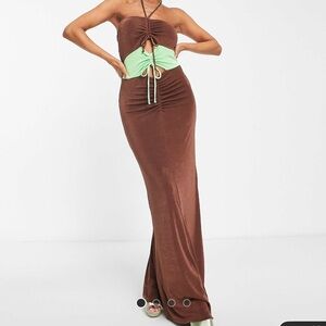 Brown Bodycon Dress